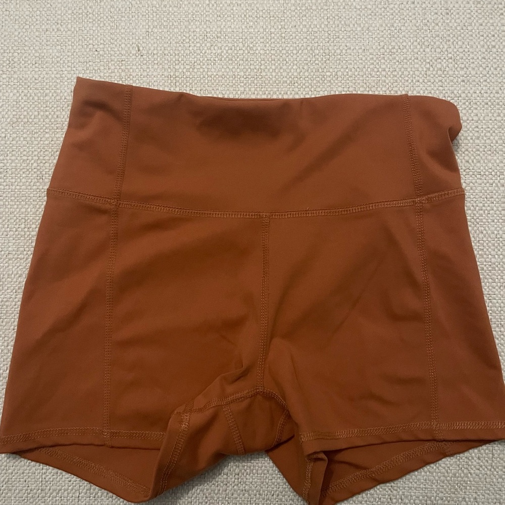Jessica Simpson Rust Bike Shorts